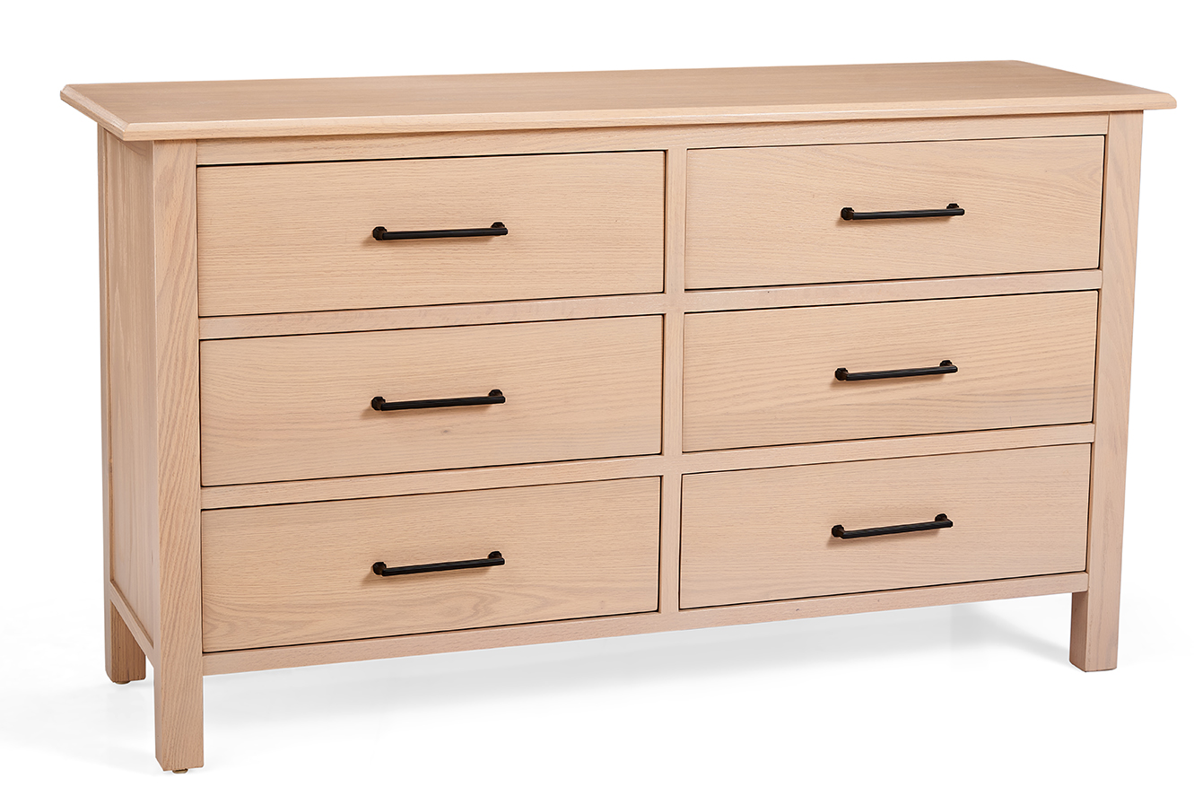 Lea 6 Drawers Wood Chest 1