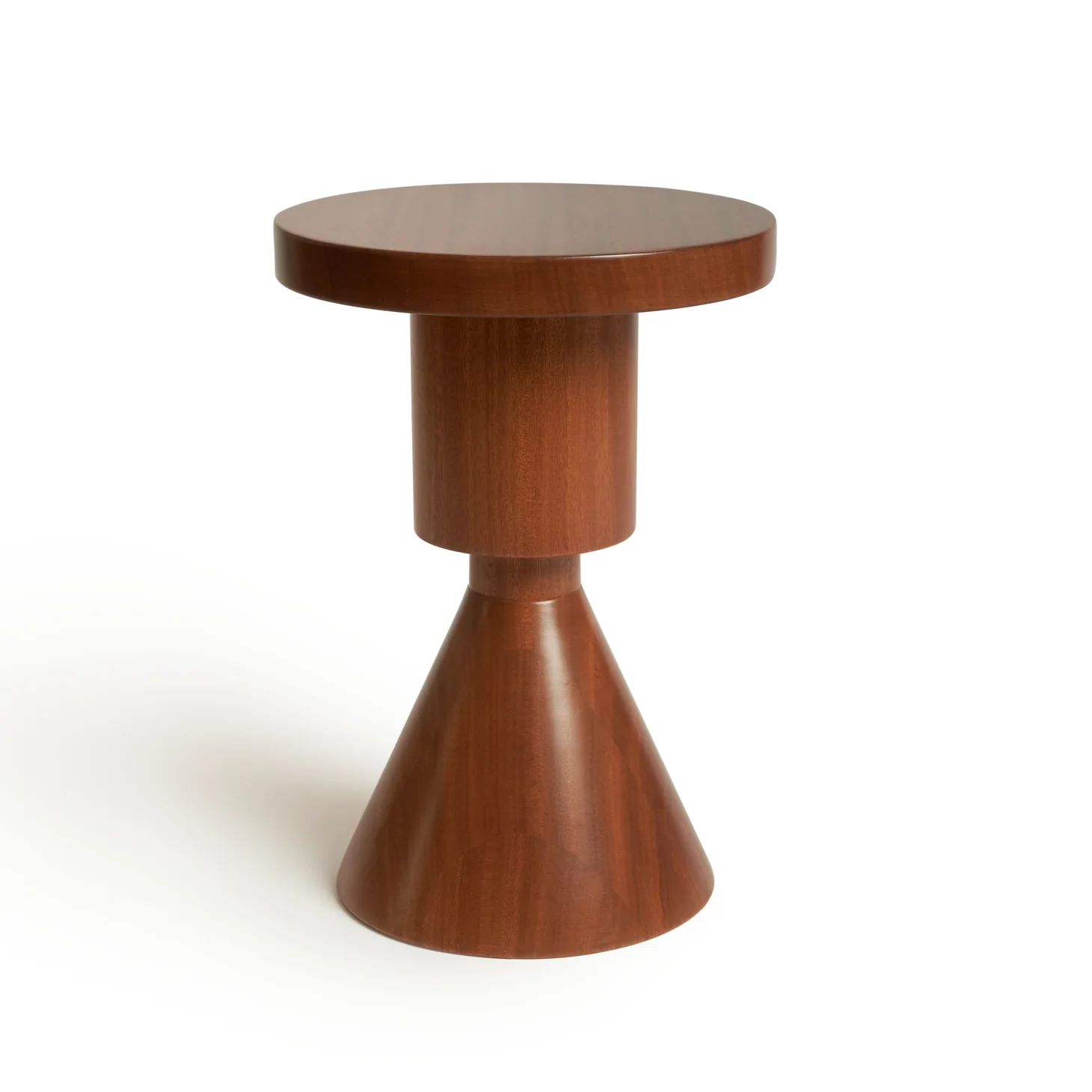 Chess Oak & Mahogany Bar Stool 0