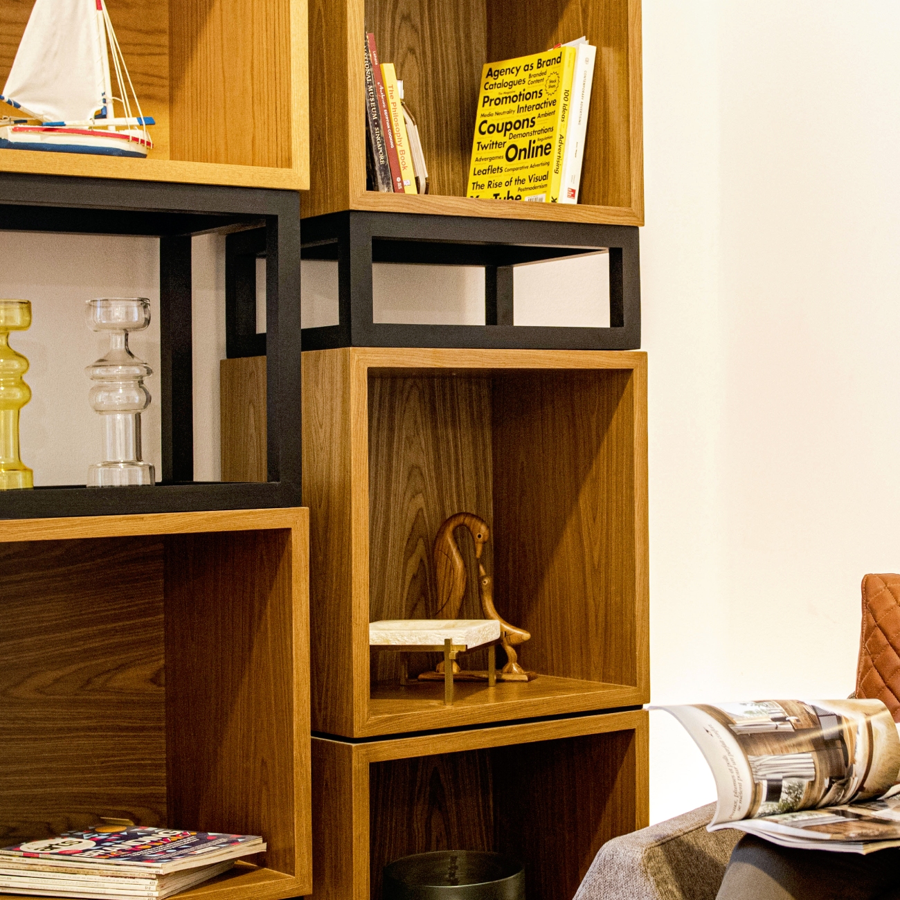 Double Cubic Shelving unit 2