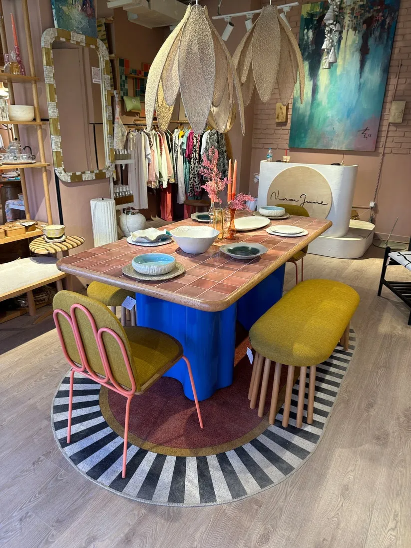 Tiles Dining Table -  Tiled Ceramic Surface 1