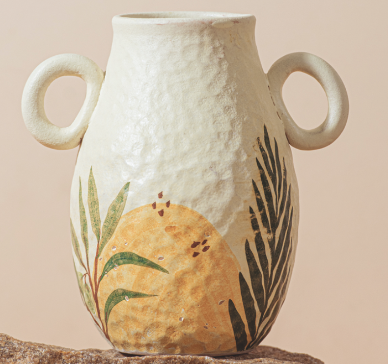 Santaria Vase with handles image