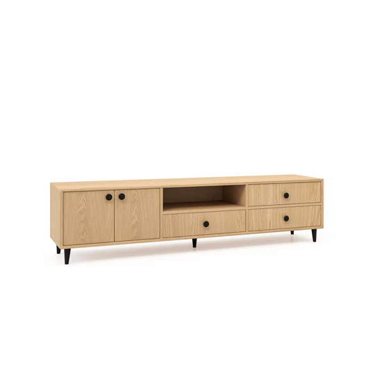 Bendita TV Unit In MDF - Storage Units & Metal Handles 0