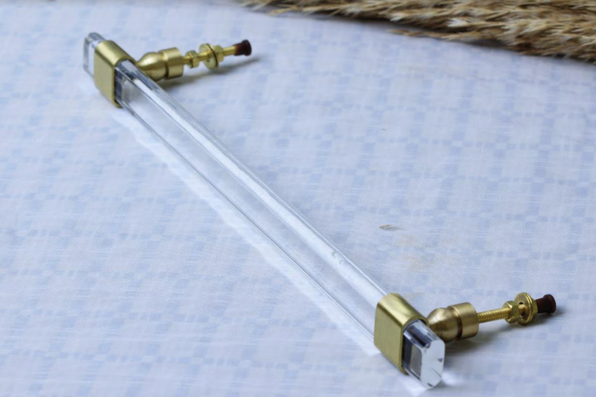 Clear Brass Handle 1