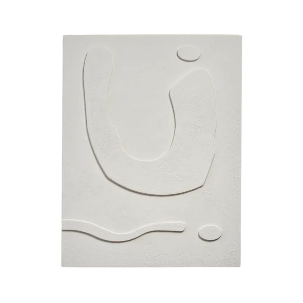 Waves Wall Art - A Minimalist Fiberglass Texture Panel 0