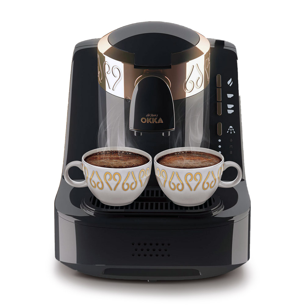 Arzum Okka-Automatic Turkish Coffee Machine - Ok001 - Black & Copper 0