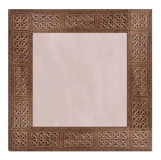 Ayoubi Engraved Wooden Frame Mirror 0