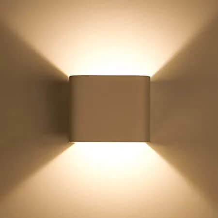 Troy Gold Cube Wall Spotlight 2