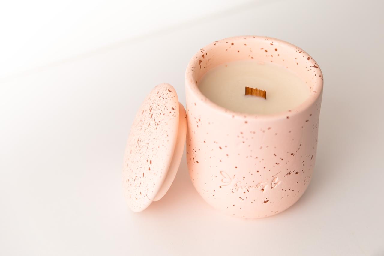 Strawberry Cake Candle 1