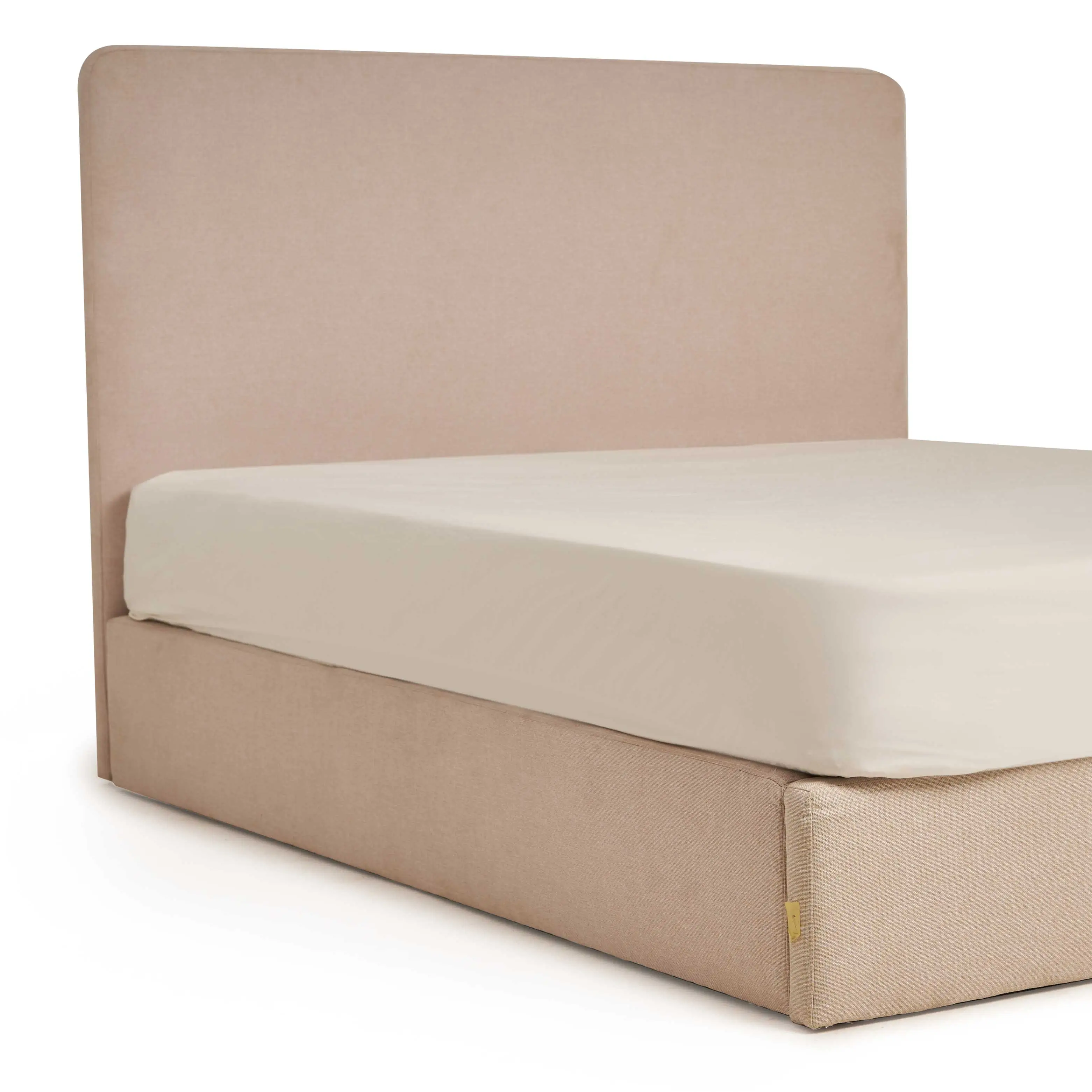 Simple Fully Upholstered Bed 1