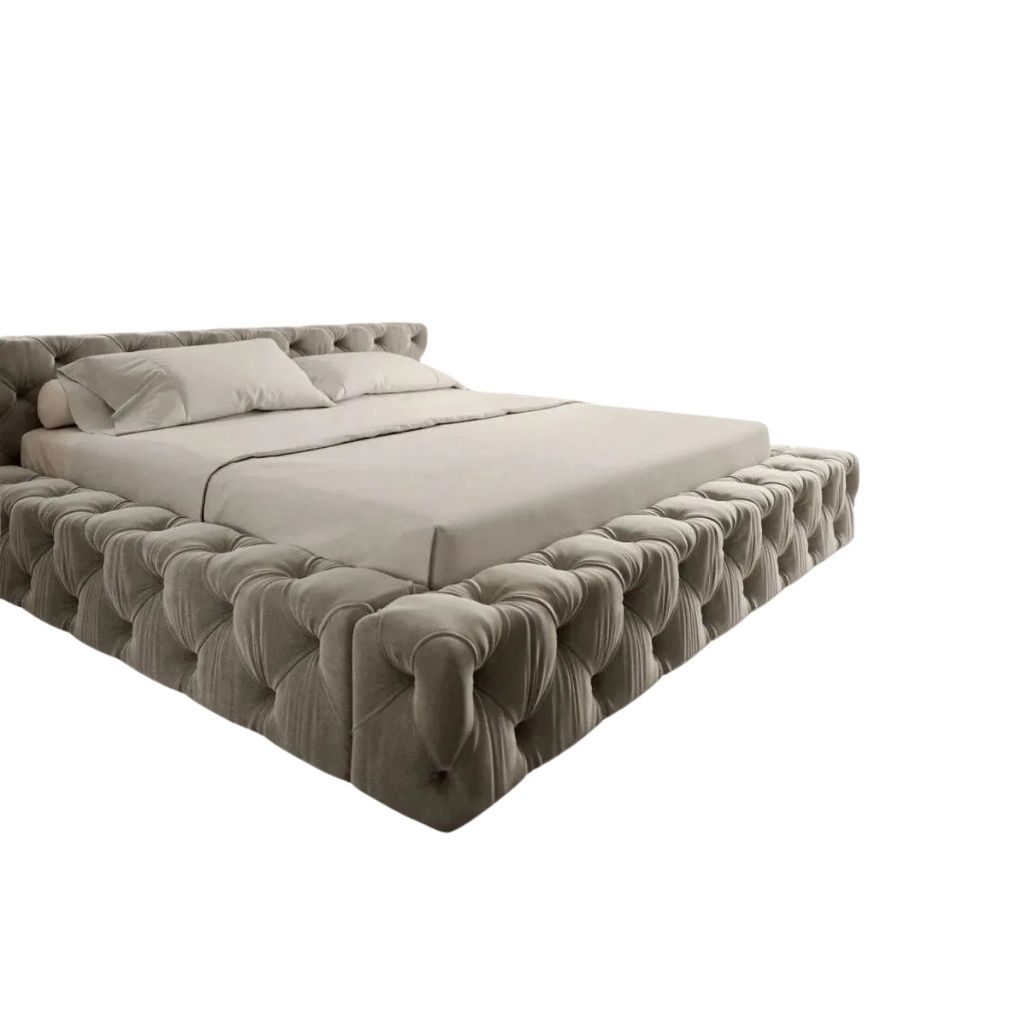 Delphis Natural Wood Bed - Hippo 25 0