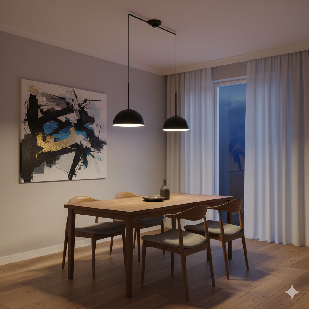 Black Ceiling Lamp - YL776 1