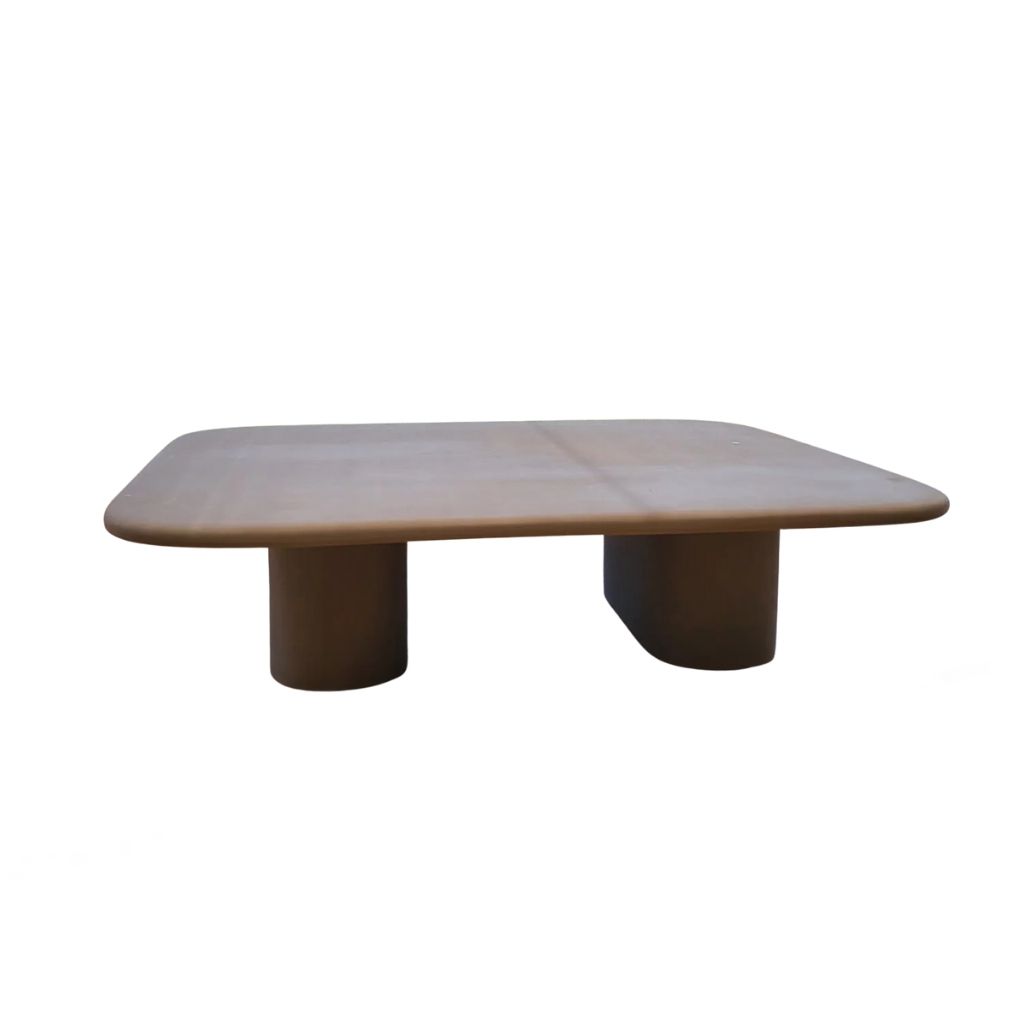 Smooth Concrete Coffee Table 0