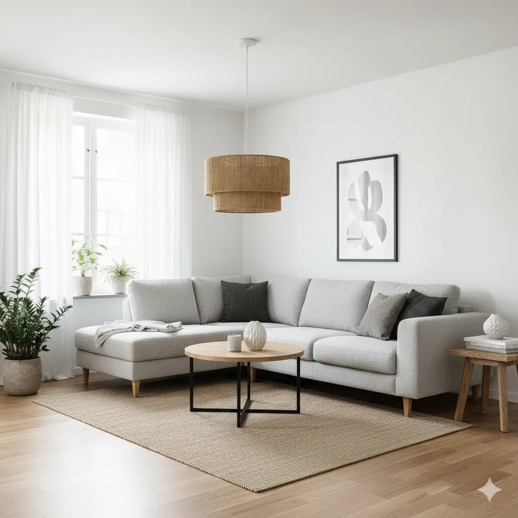 Grando Boho Light Beige Chandelier - M036 2