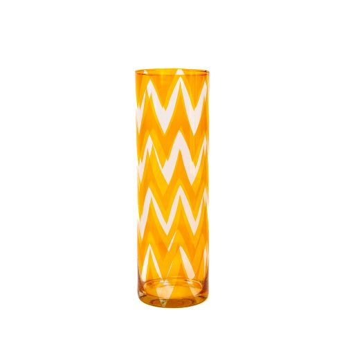 Chevron Sunshine Vase 0