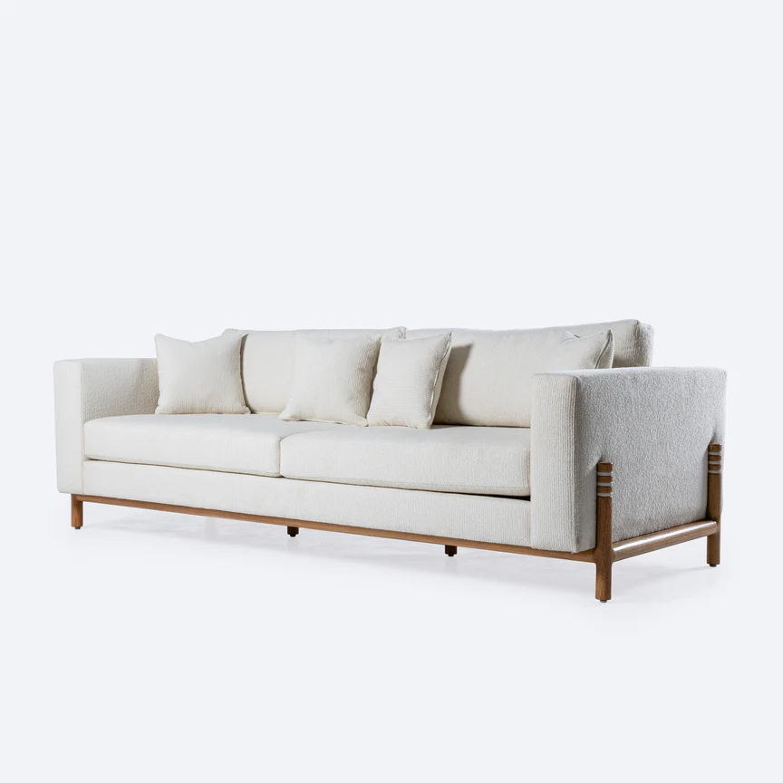 Matchstick Sofa - Solid Oak & Beech Wood Frame 1