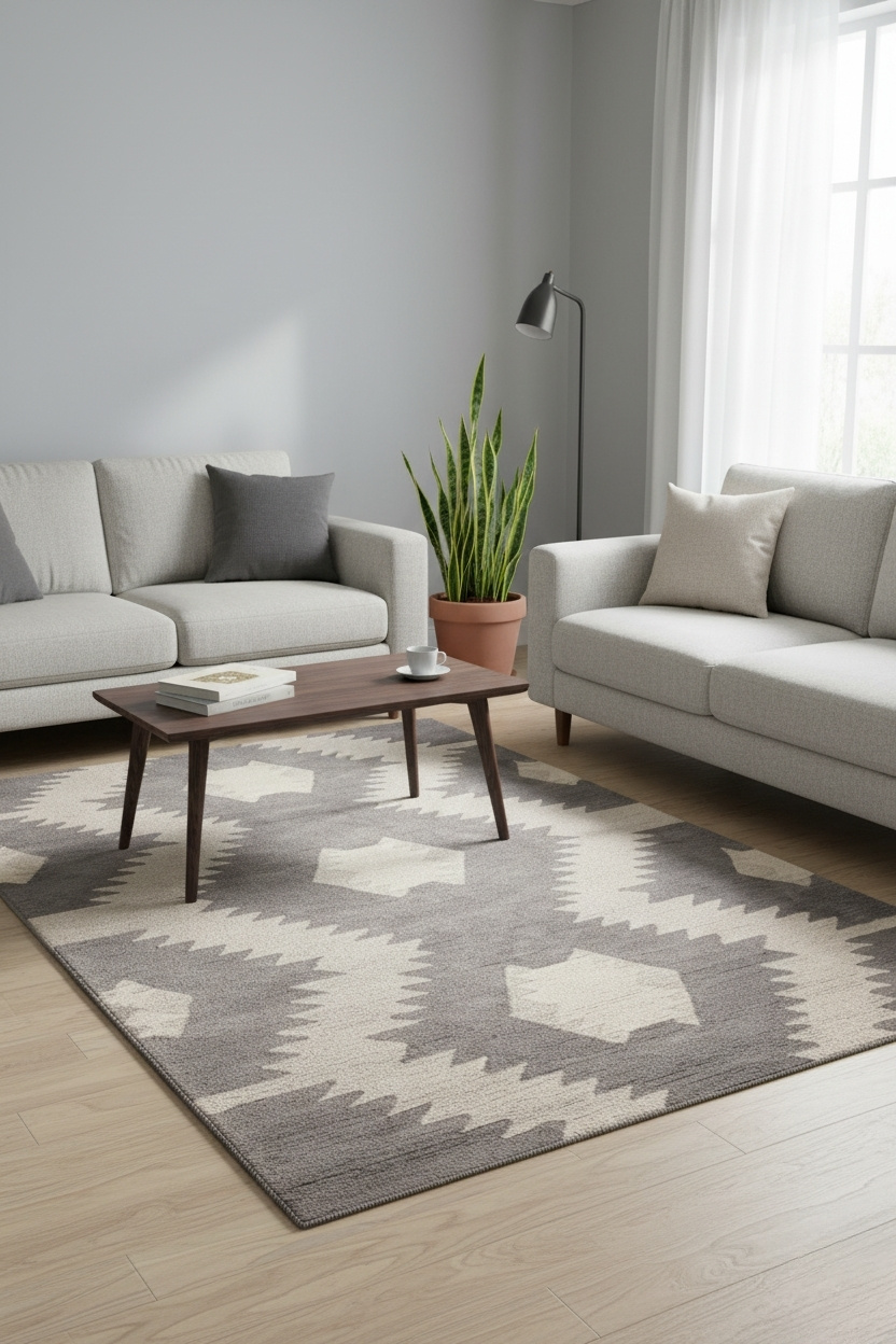 Symmetry Grove - Hand Tufted Rug 2