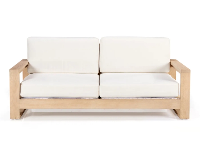Brooklyn Outdoor Beech Wood Sofa 0