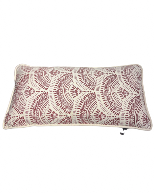 Red Lotus Cushion 0