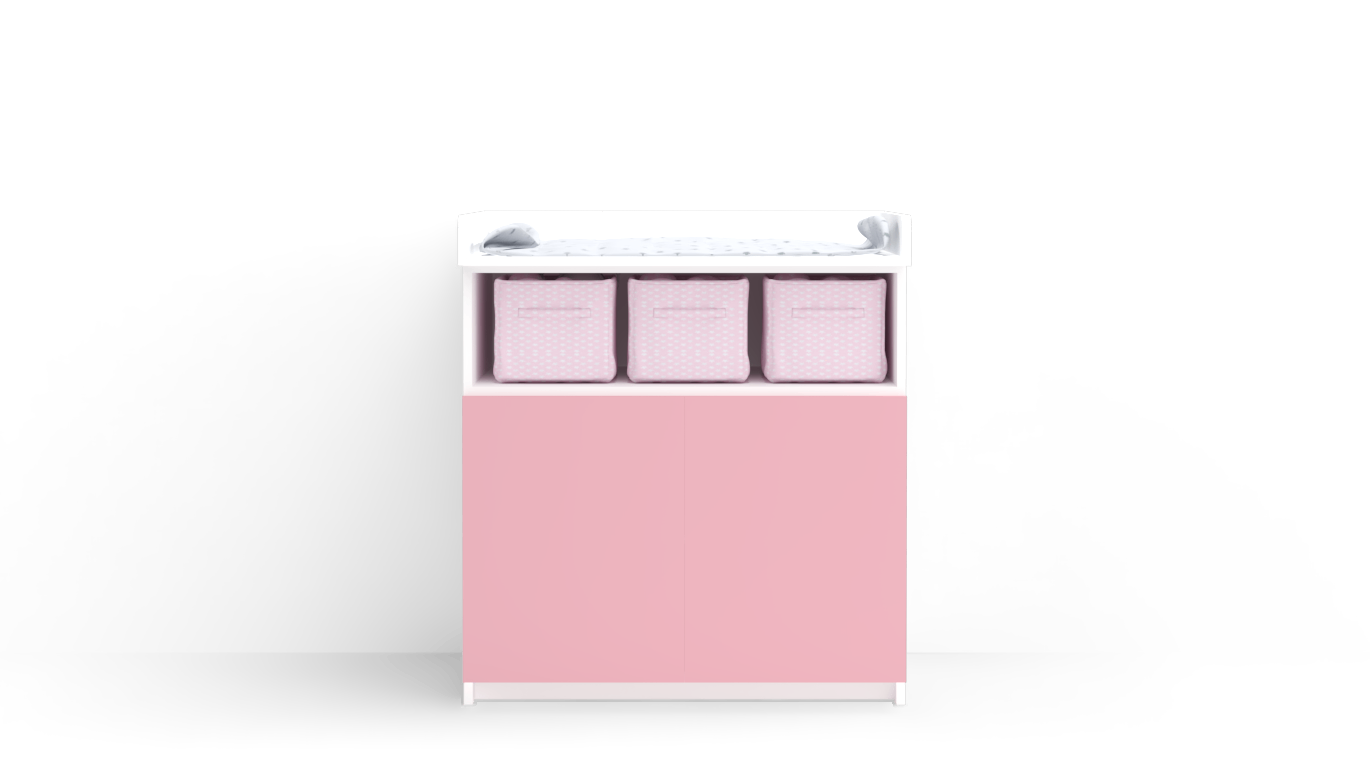 Meda Convertible Changing table (Hinged doors) 6