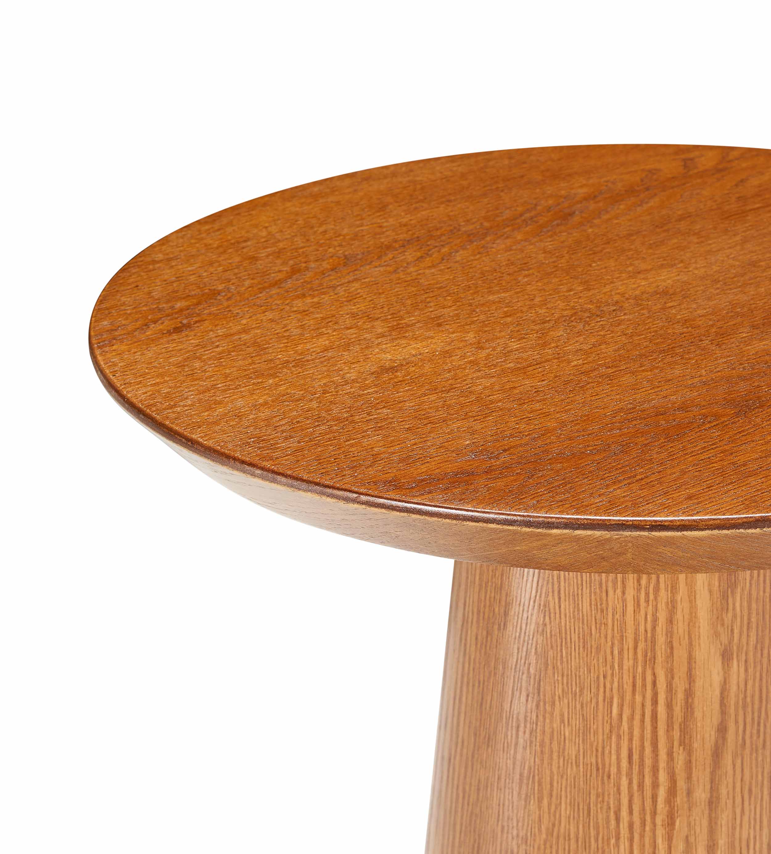 Dulles 2 Piece Set Side Table - Premium Wood - Round Top 2