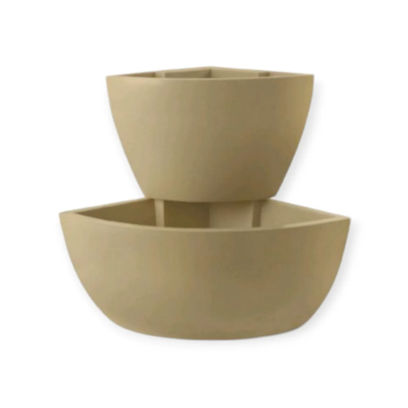Do-Re Tiered Decorative Fiber Plant Pot 0