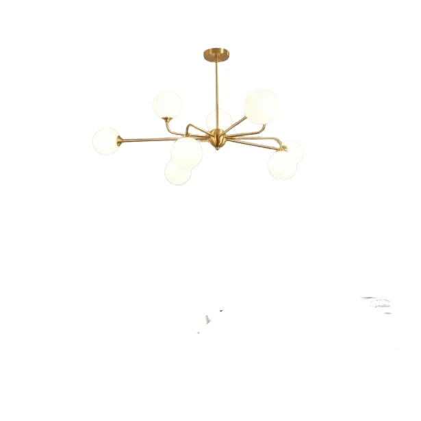 Gold and White Ceiling Lamp - YL788 0