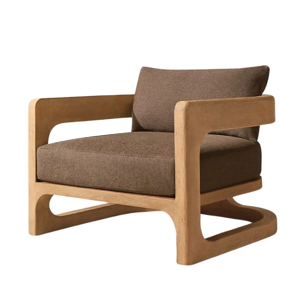 Wood Sense Chair - Swedish Wood - Waterproof Upholstery 1