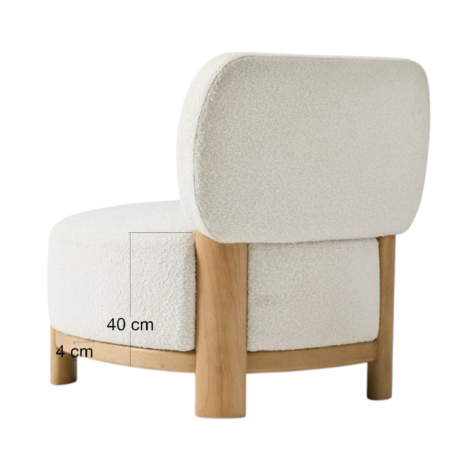 Rogov Chair-Hippo229 With Natural Wood Base 2