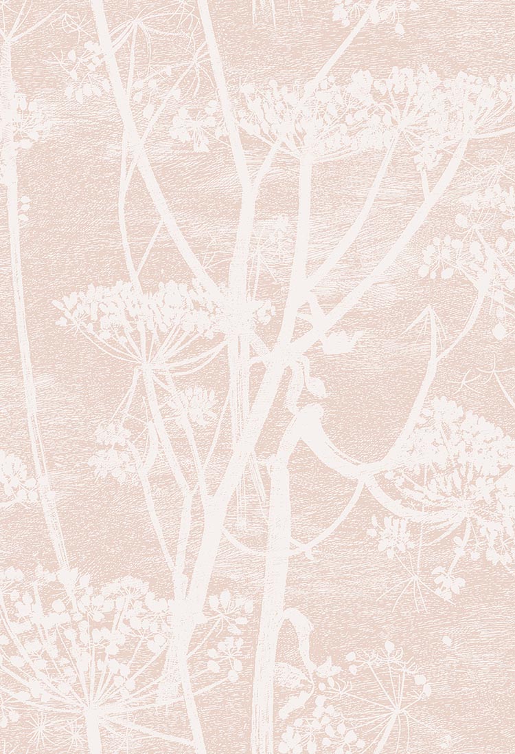 Cow Parsley Icons  in Ballet Slipper Wallpaper 0