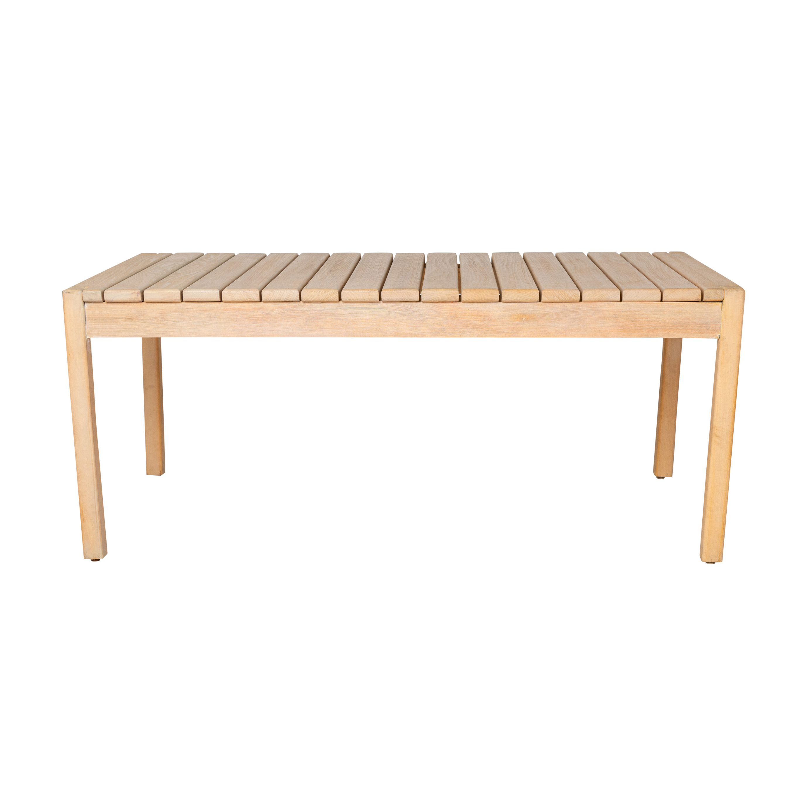 Fernando Outdoor Wooden Slatted Dining Table 0