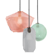 Coloured Glass Pendants 0