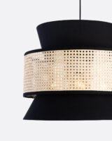 Ceiling Lamp - Black and Beige 1