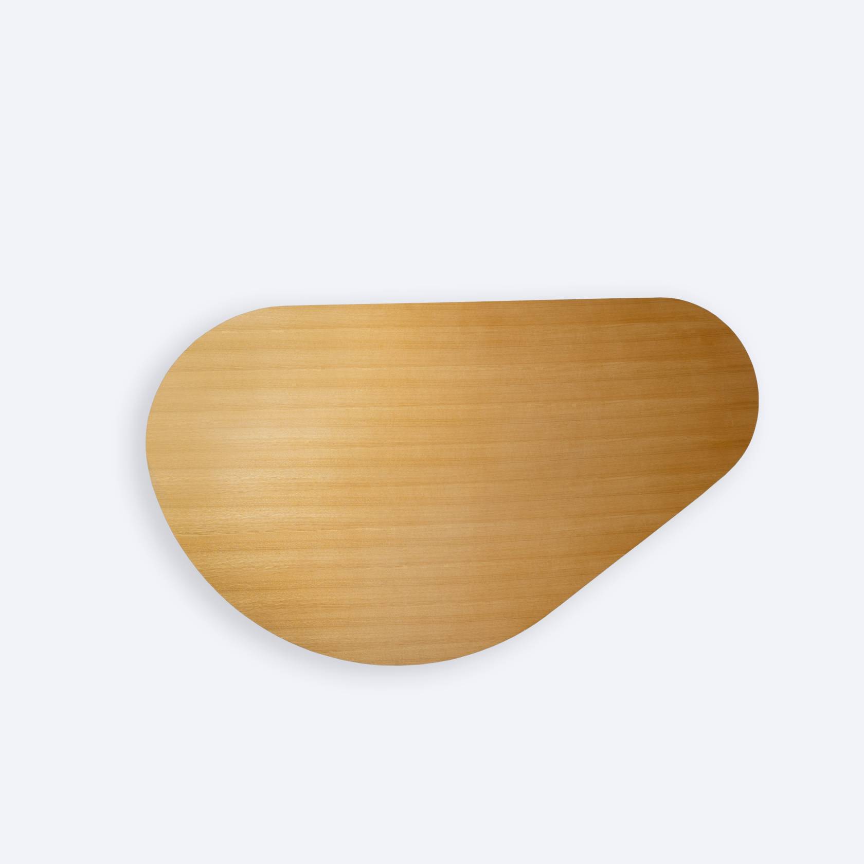 Buhaira Oval Beech Wood Dining Table With Oak Veneer 1