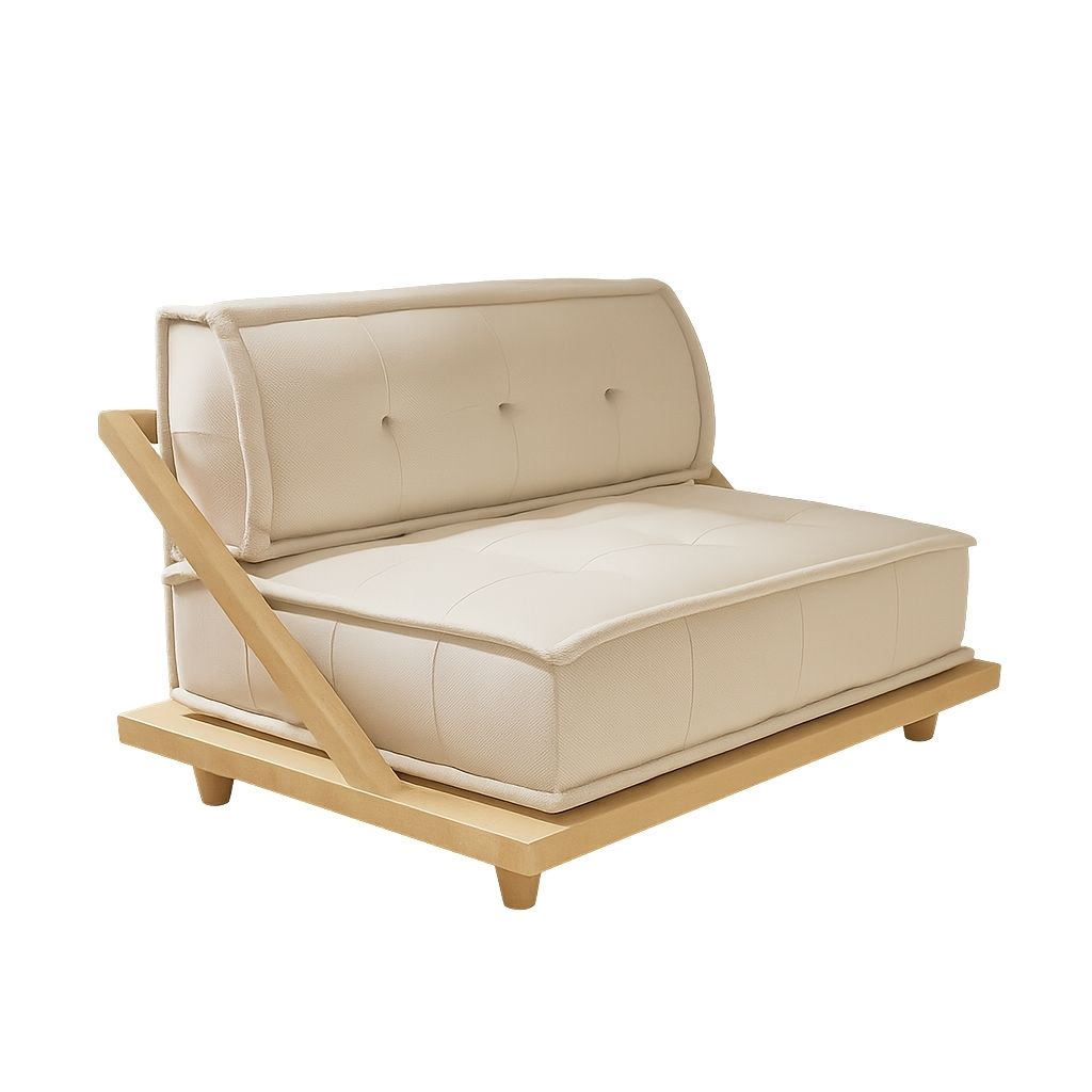 The Tijuana Arm Chair In Beech Wood & Upholstered Body image