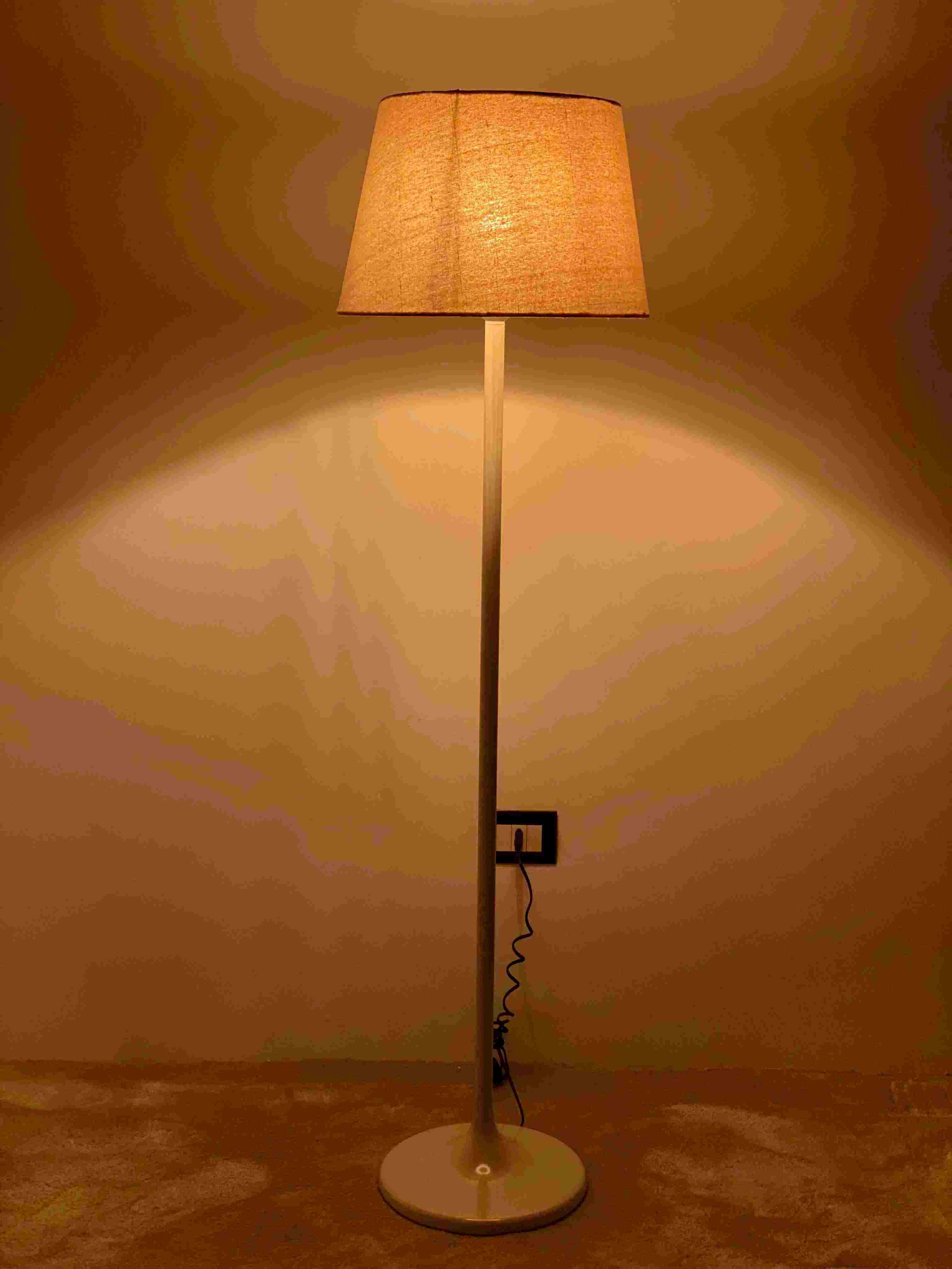 WhiteX Off White Floor Lamp 2