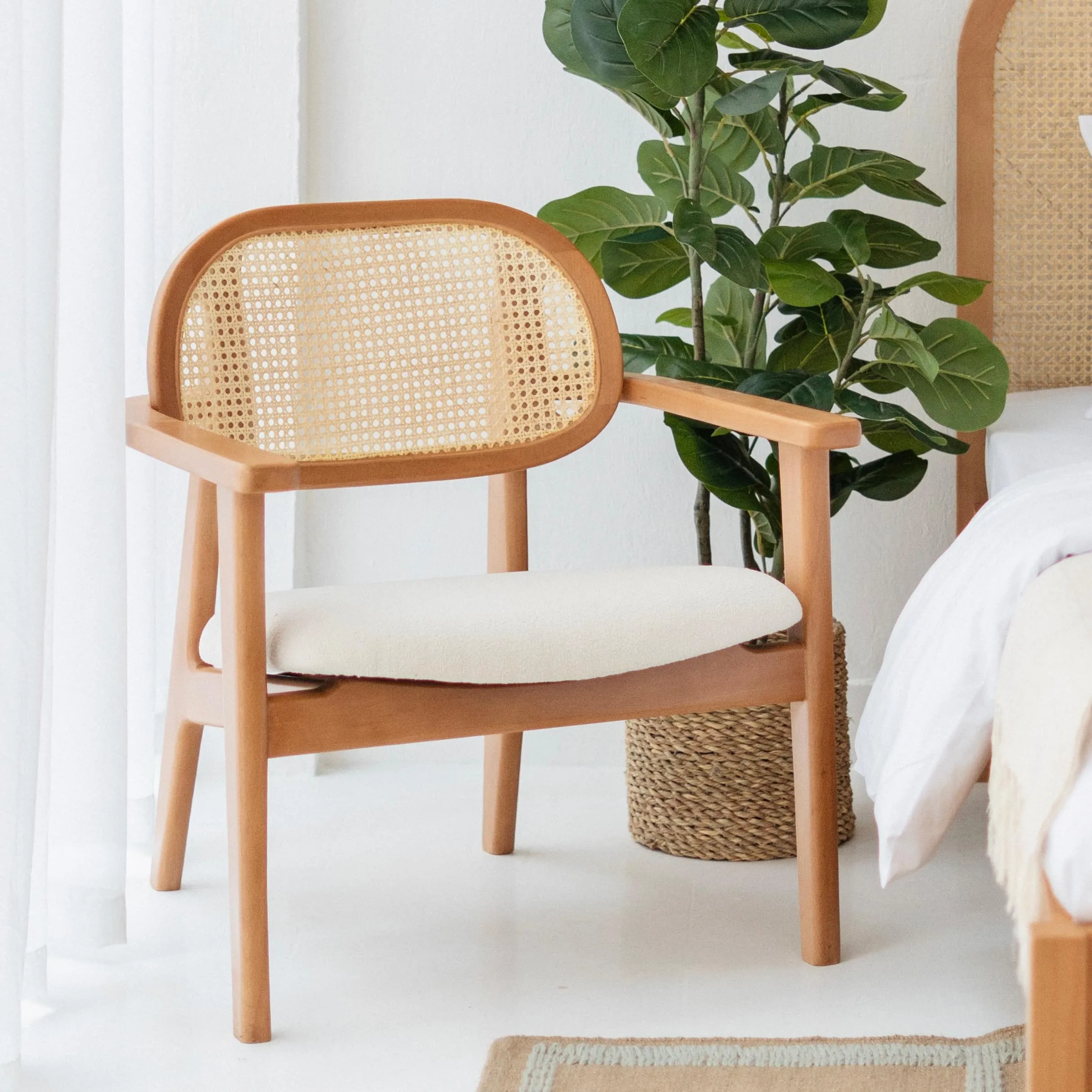 Pablo Rattan Arm Chair 1