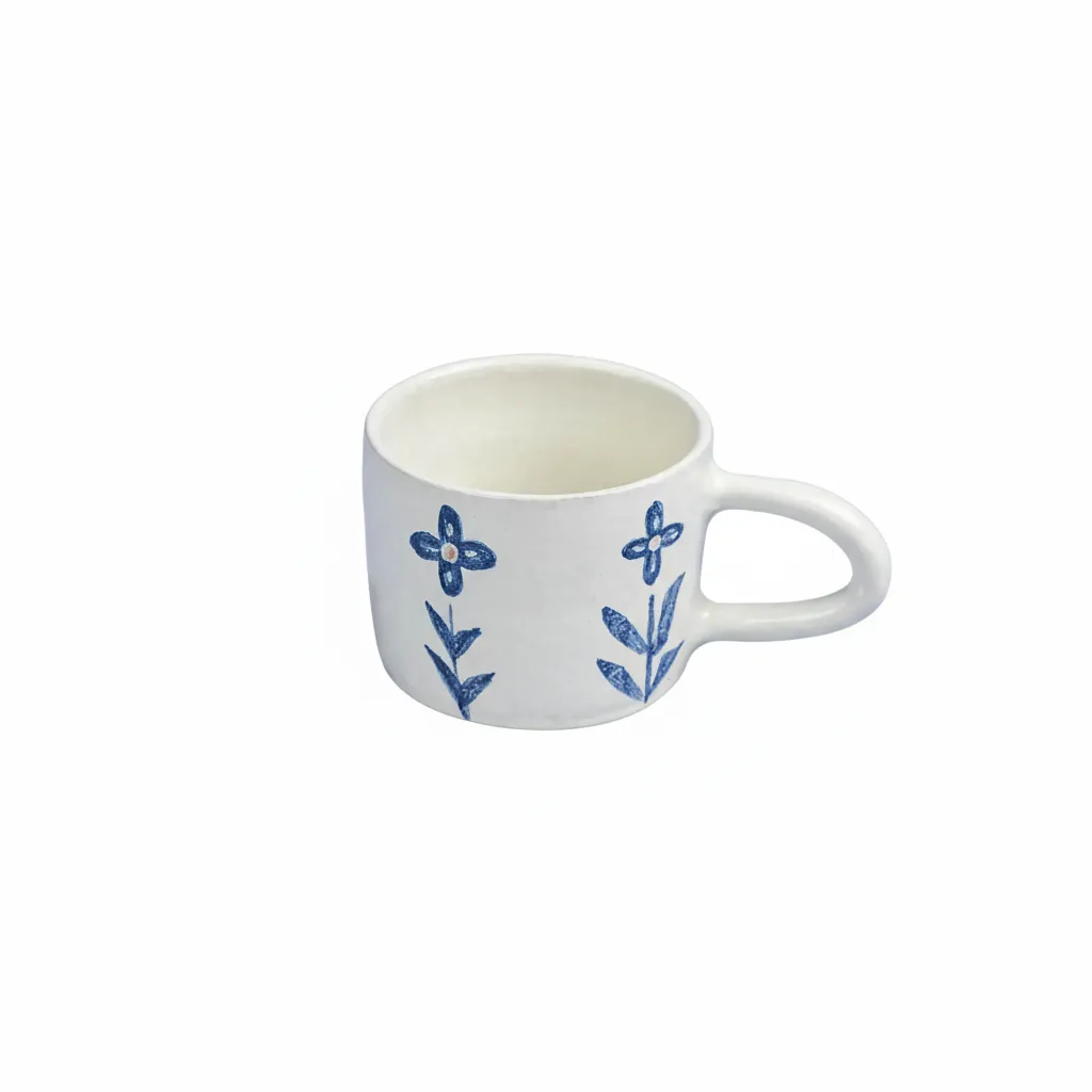 Greek Flower Mug 0
