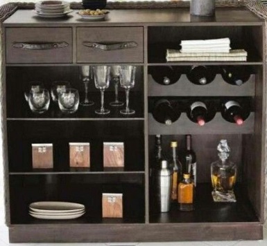 Wooden bar Cabinet 0