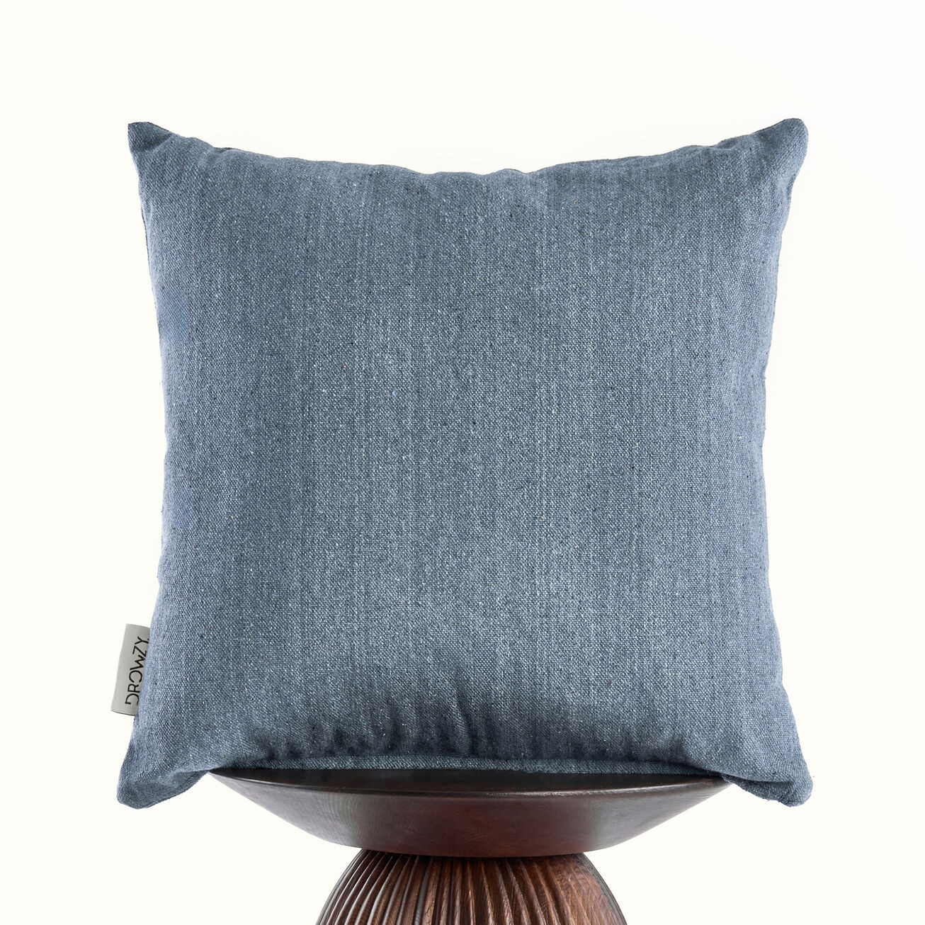 Denim Blue - 40x40 Cotton Cushion 0