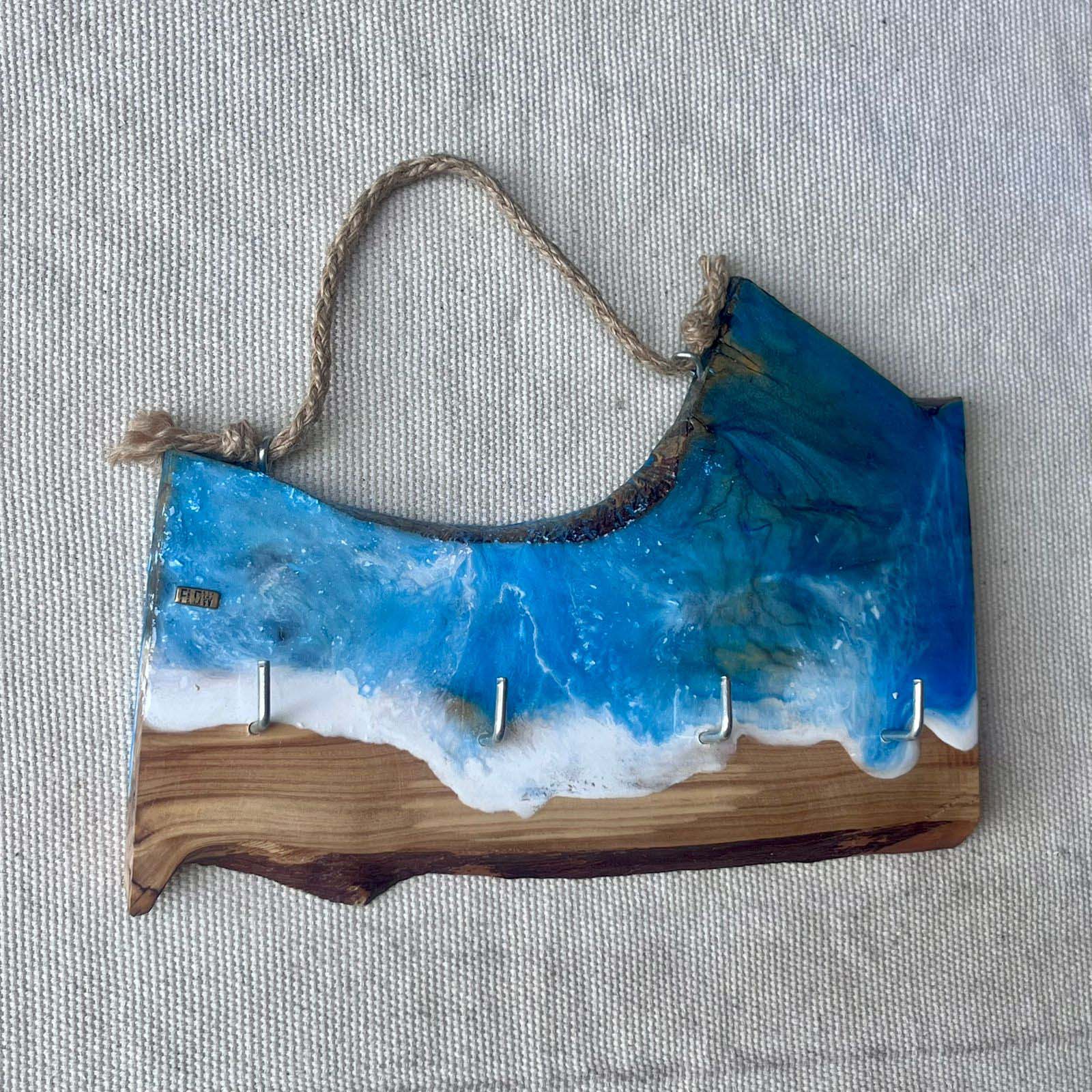 Live Edge Key Holder 1