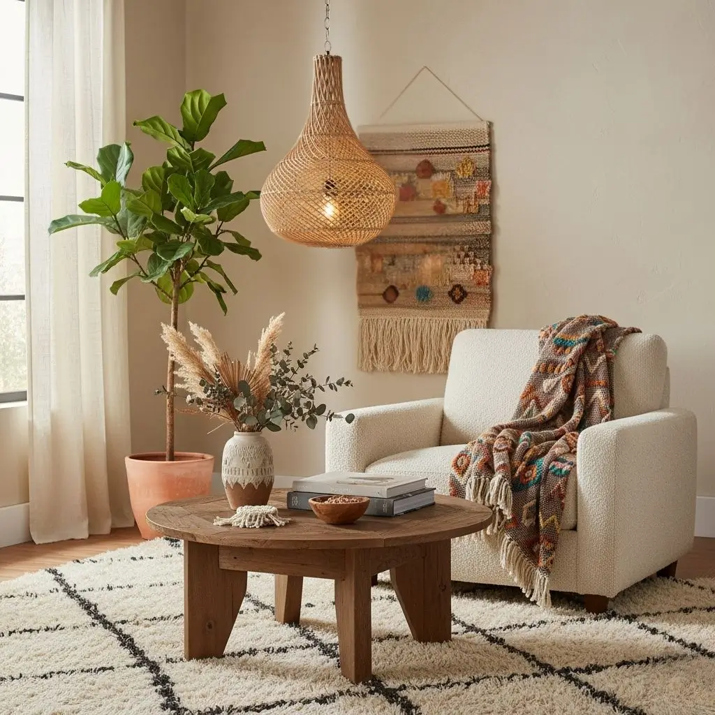 Boho Ceiling Lamp BL36 1