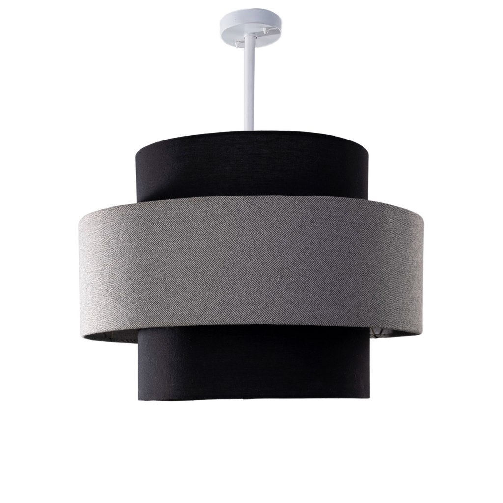 Tia Ceiling Lamp - Black & Grey - YLMMP-14 0