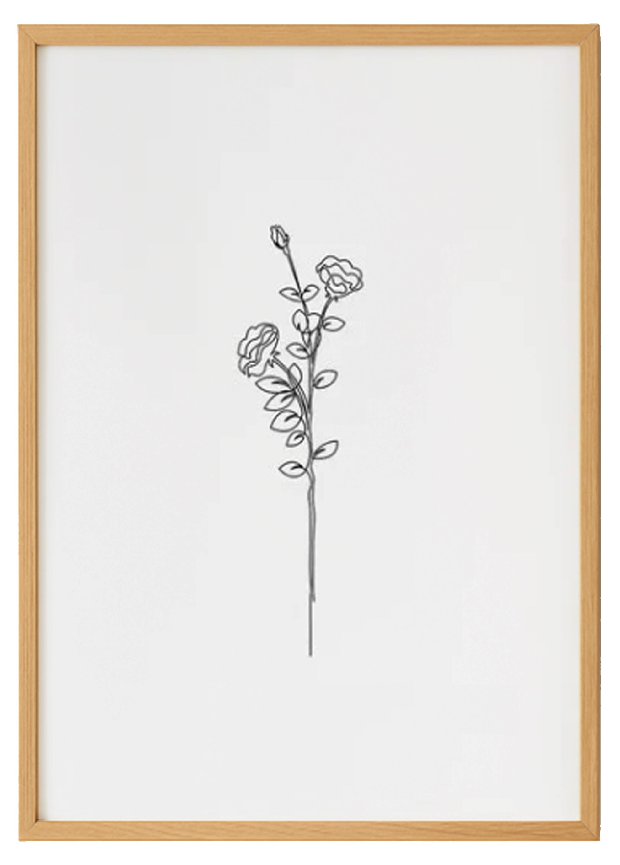 Flower Stem Art Print 2 0