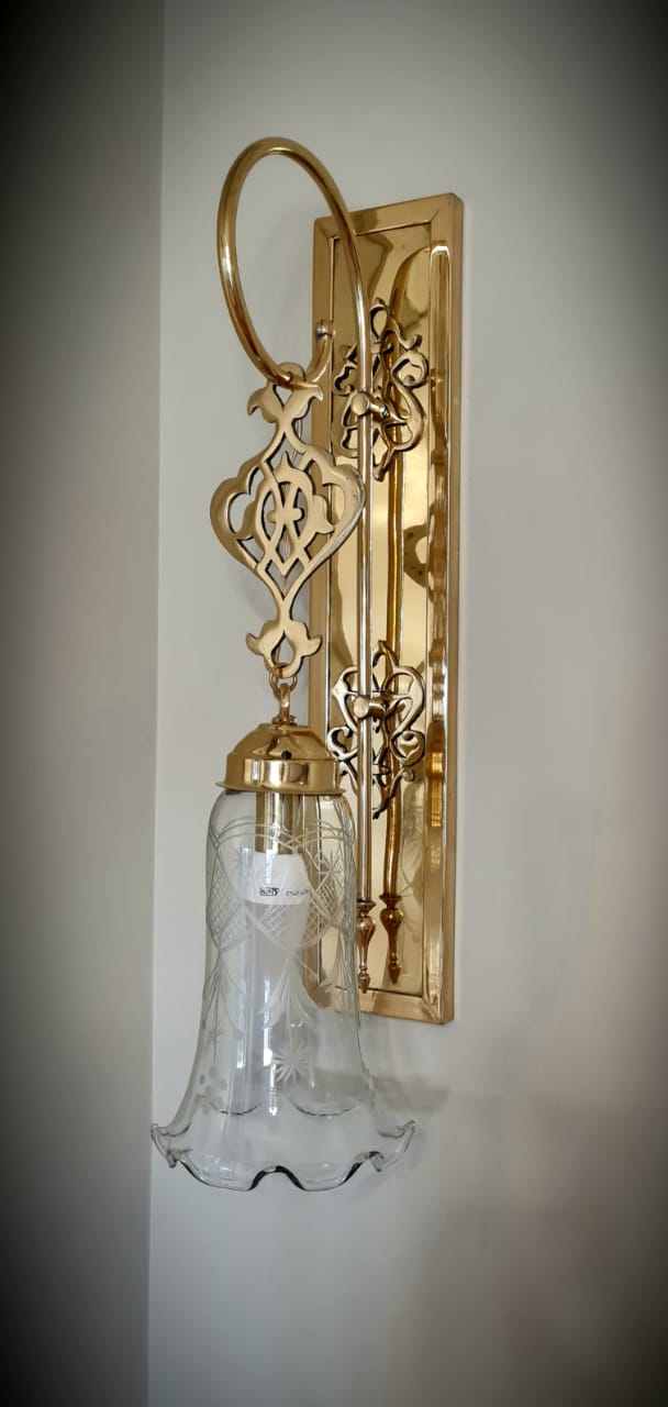Brass Arabic Wall Light 0