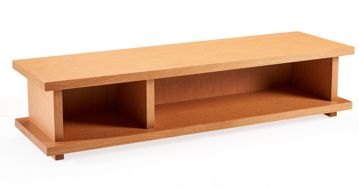 Play Natural Oak Veneer TV Unit - Sleek & Compact Design 0