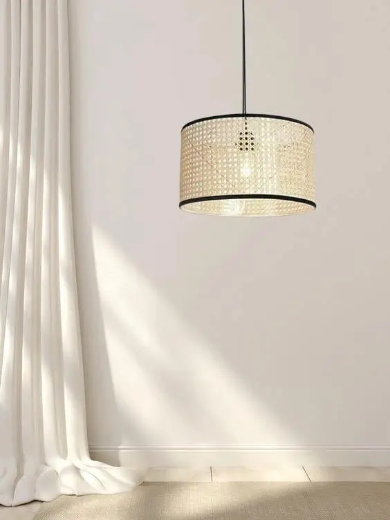 boho rattan pendant lamp BL11 1