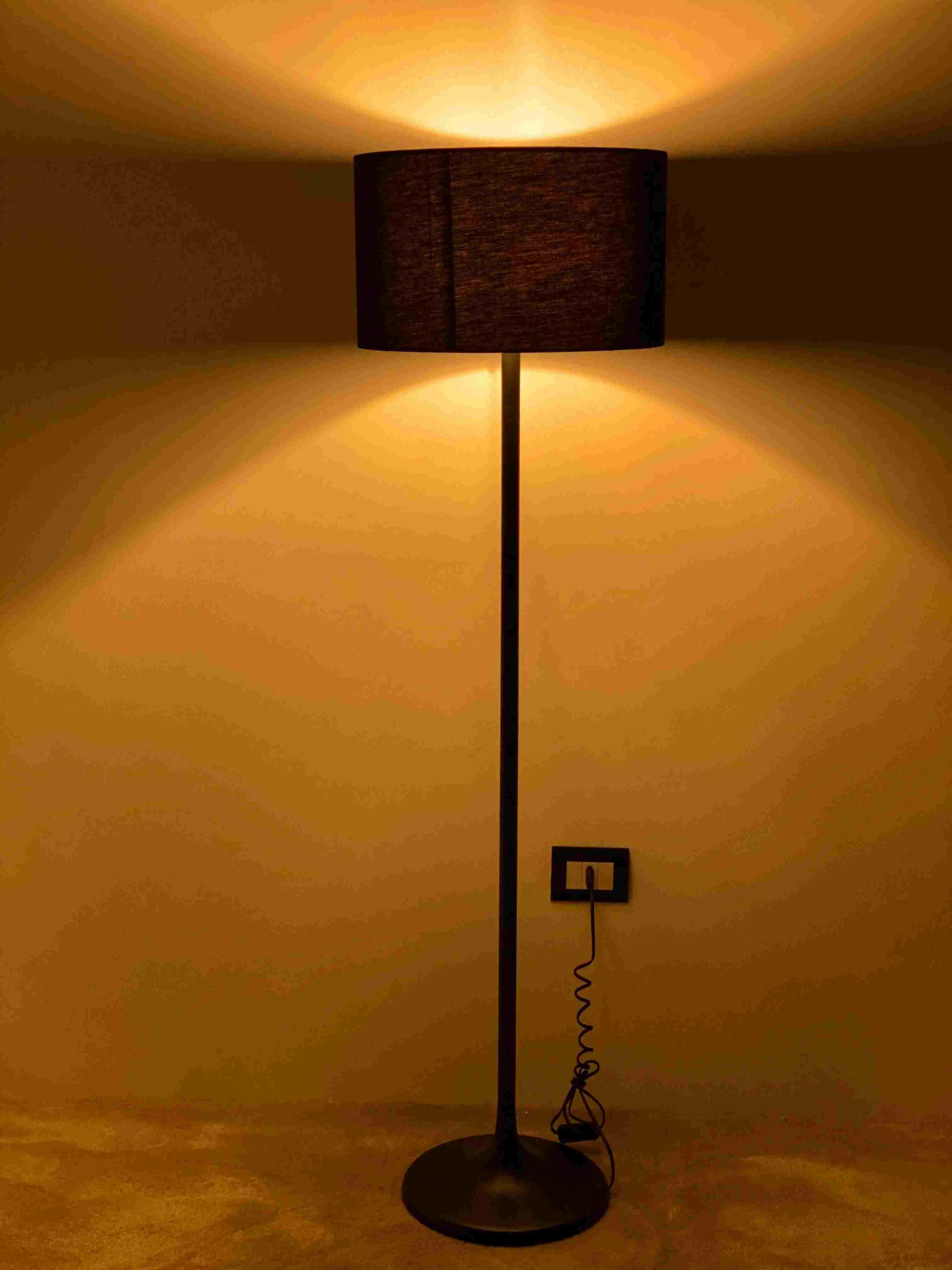 Halo Black Floor Lamp MFL-41 Fl_Mo_241 2