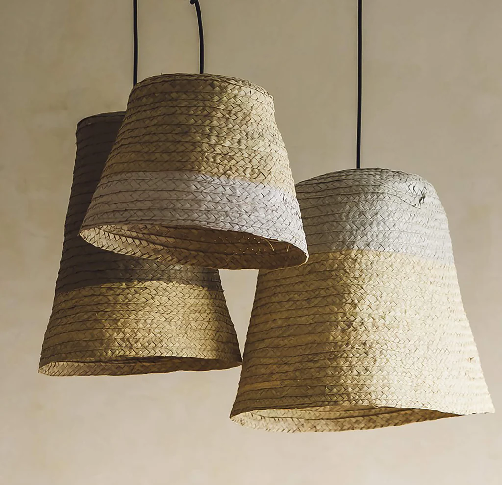 Jereed half basket lights - Set of 3 1