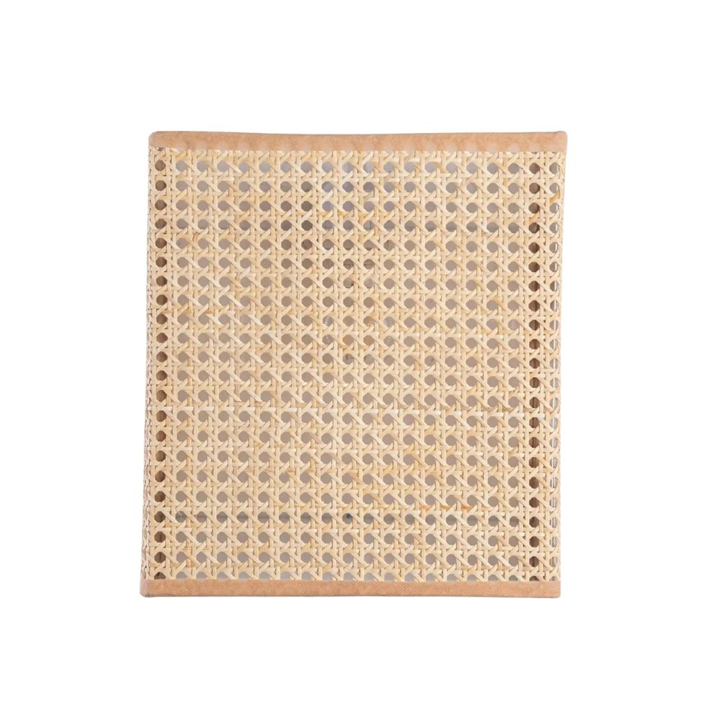 Woven Rattan Wall Lamp - Minimal Boho Accent Light - BL61 0