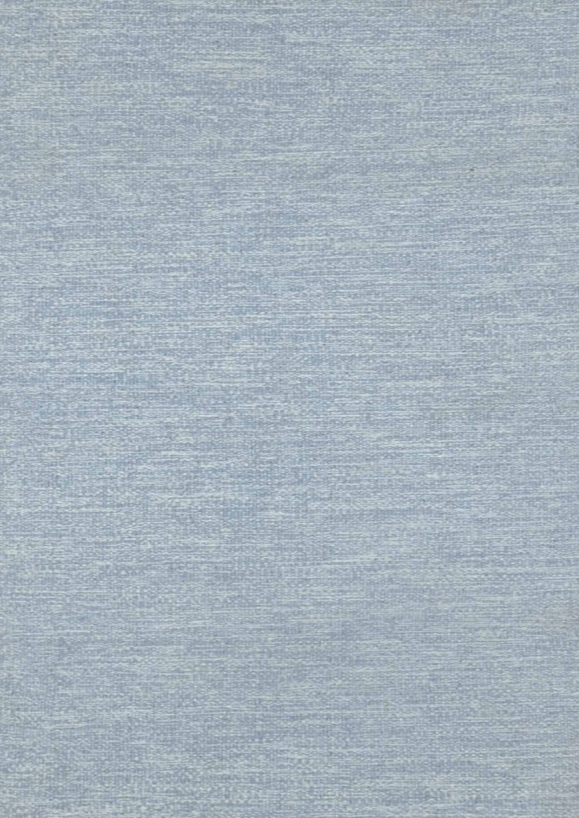 Handwoven Natural Cotton Rug – Minimalist Blue Design 0